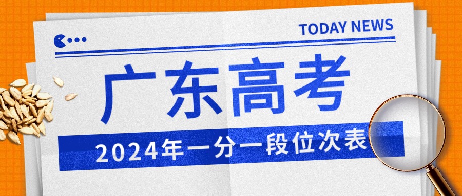 广东2024年高考一分一段位次表（含批次线及位次对应大学）